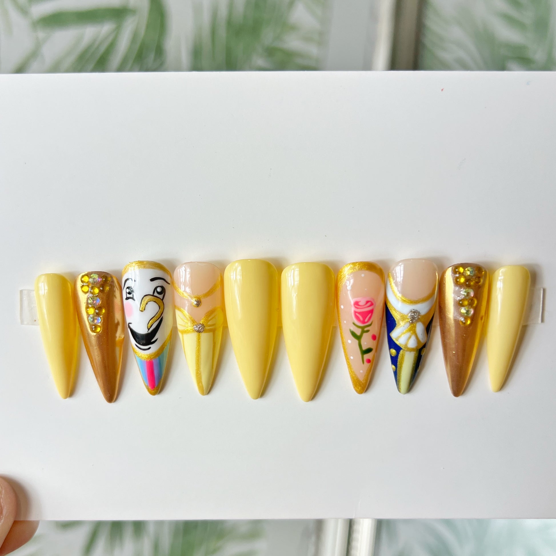 Kaws charms Acrylic Press on nails